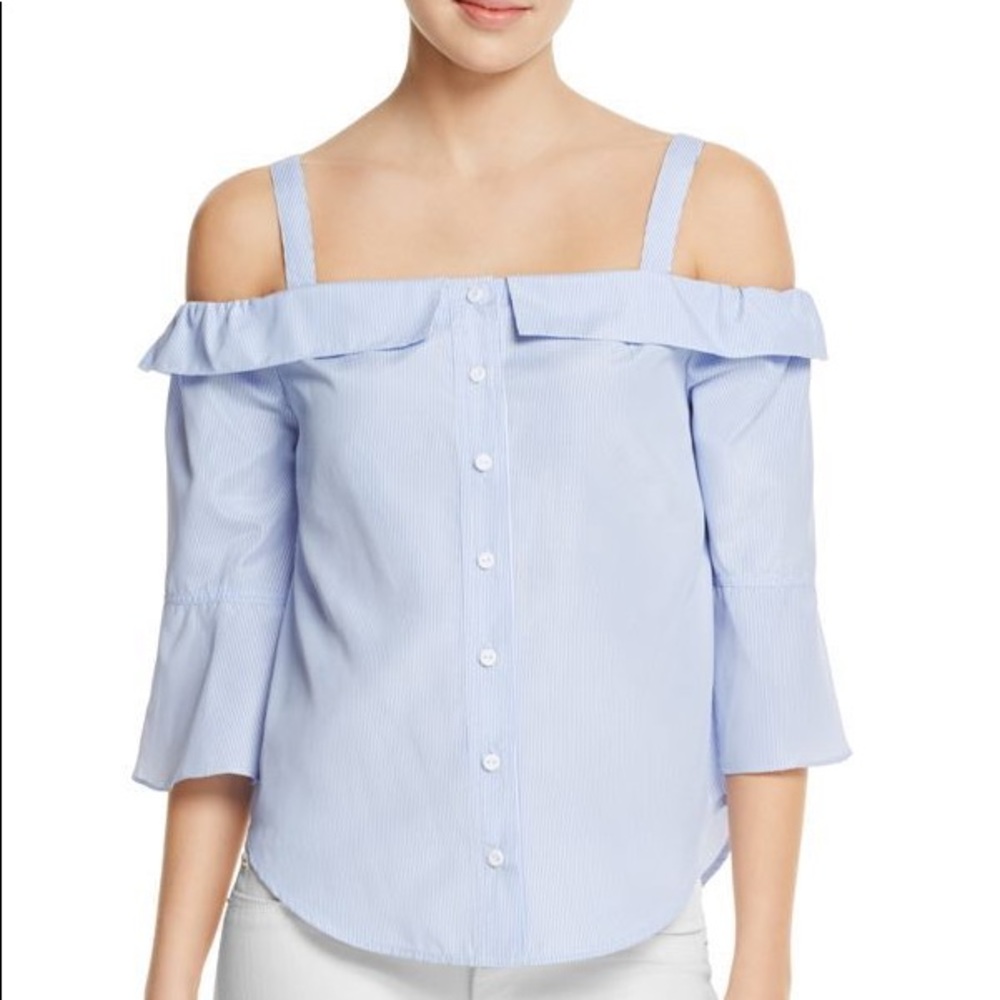 Ruffled blouse
